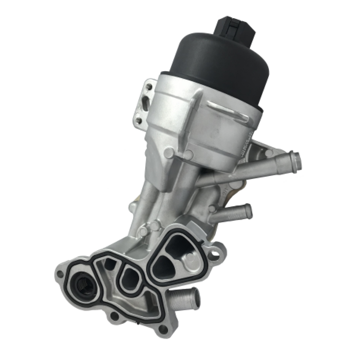 Peugeot Sport 208 R2 oil filter mounting gravel spares package showing metal mounting bracket and components.