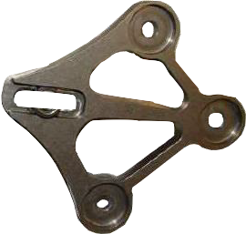 Idler pulley mounting