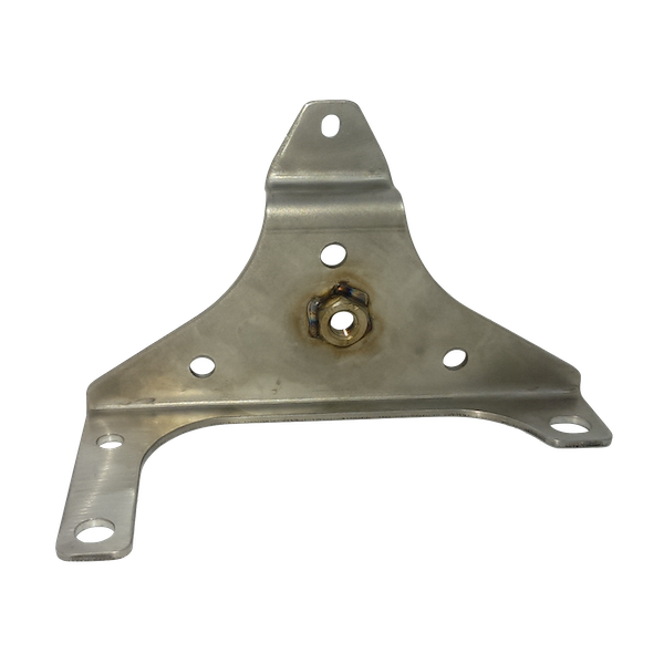 Idler pulley mounting