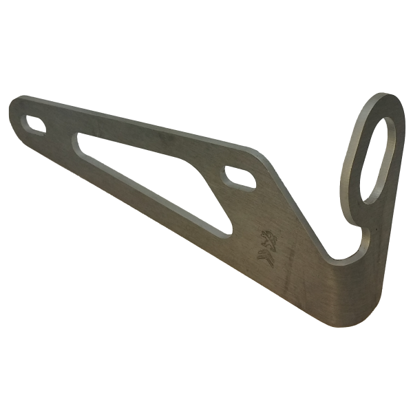 Left radiator mounting