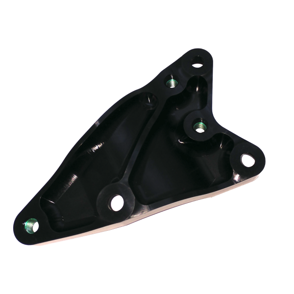 RaceandRally Evo 16 2016 water pump mount, durable automotive part for engine cooling system, shown in detailed image.