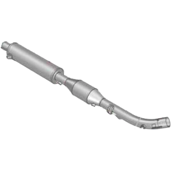 Rear exhaust line - Less Noise