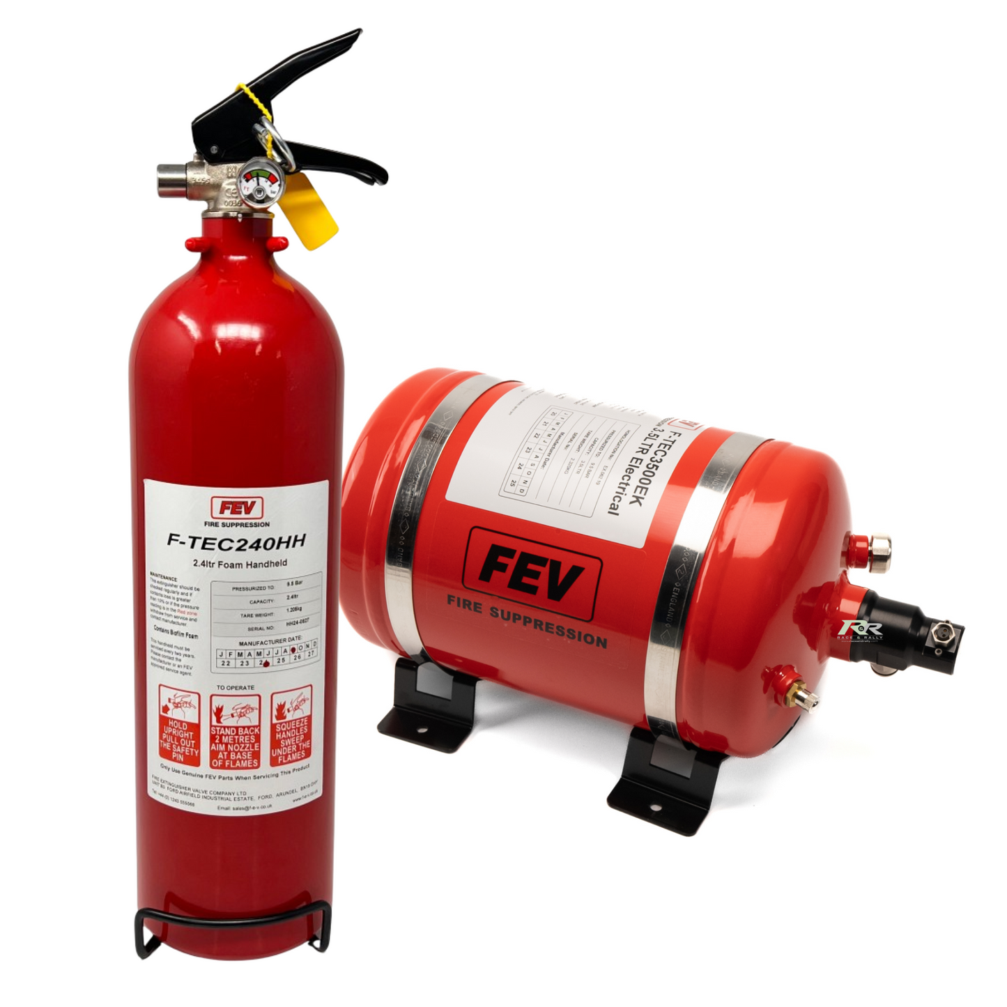 FEV 3.5Ltr Alloy Electrical Rally Pack with 2.4Ltr Handheld