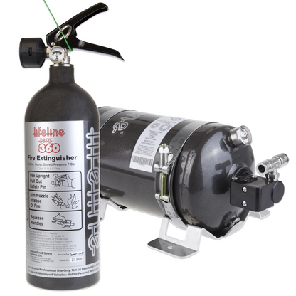 Lifeline Zero 360 FIA 3Kg Electrical Rally Package with 2kg Hand Held