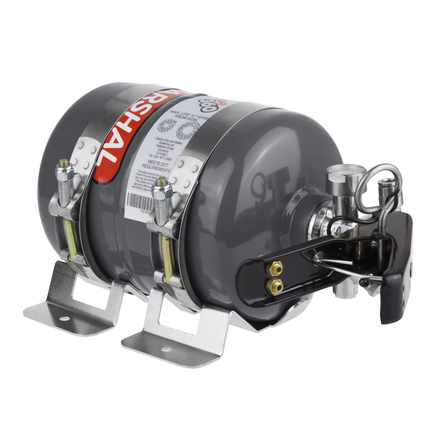 Lifeline Zero 360 2.25kg Fire Marshal - Bottle Only