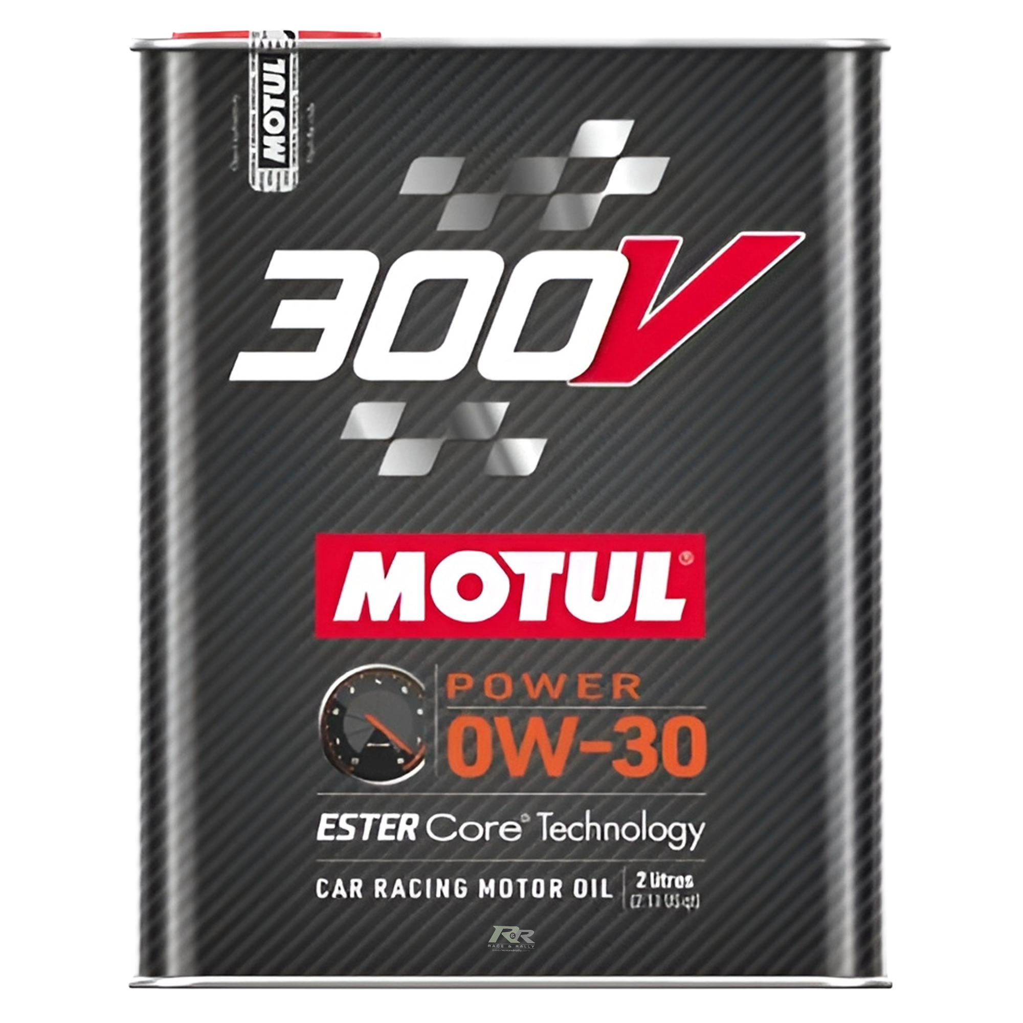 Motul 300V Power Racing 0W30 Fully Synthetic Ester Racing Engine Oil - 2 Ltr - Race and Rally