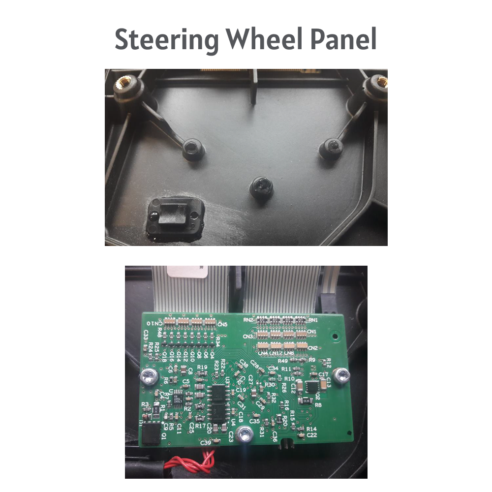 1913 - Steering wheel panel