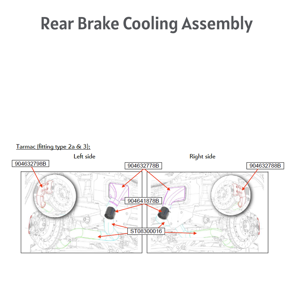 1928 - rear brake cooling assembly