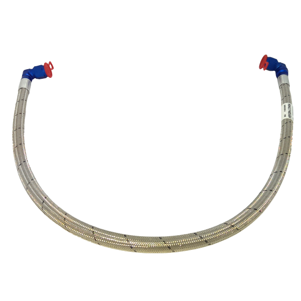 Rear differential radiator pipe