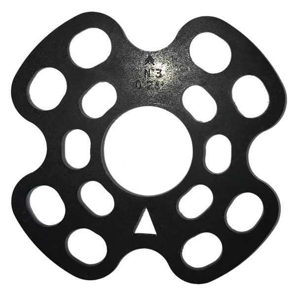 Rear stub axle spacer n °3 setting 0°24'