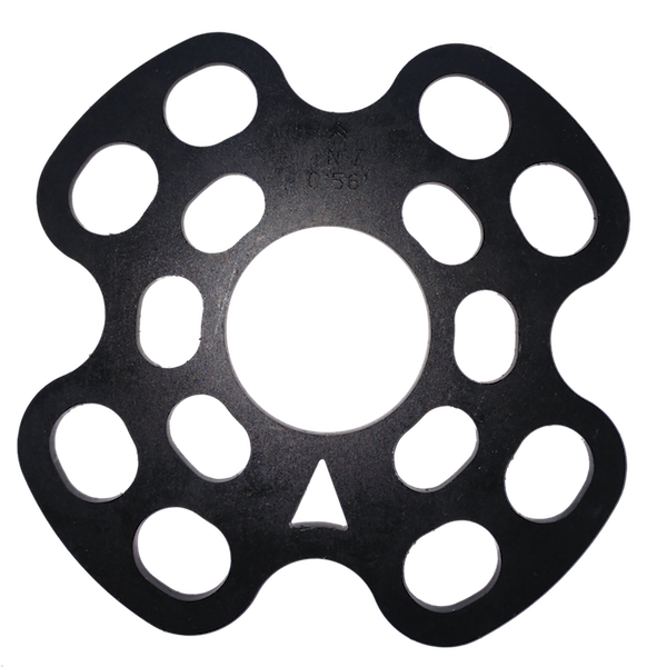 Rear stub axle spacer n° 7 setting 0°56'