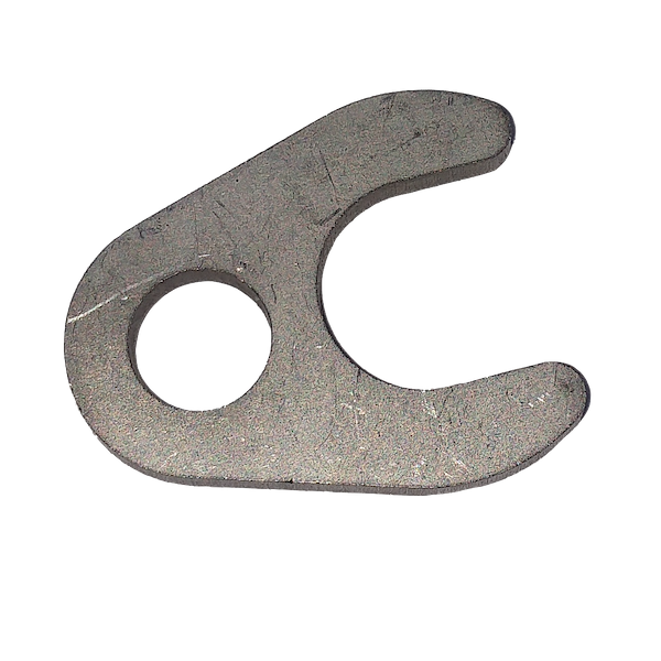 Citroën Racing Evo 16 clamp for GEP outlet pipe, showing a durable metal connector with mounting features.