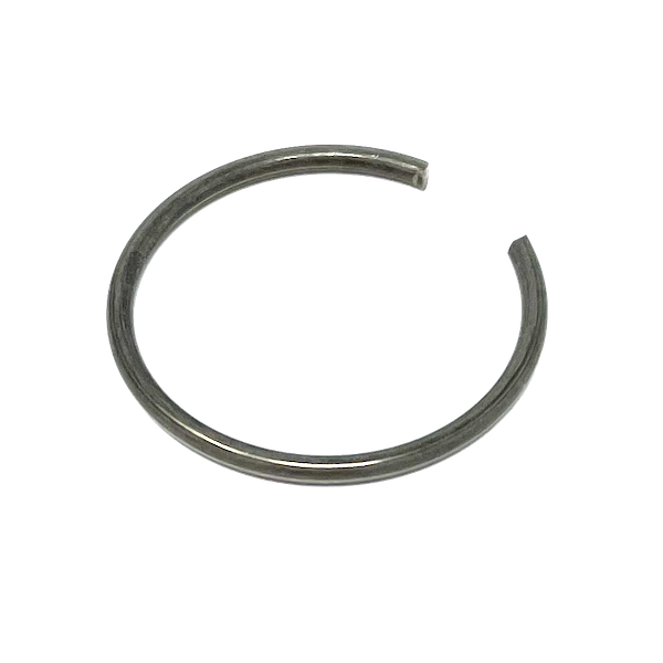 Round wire retaining ring