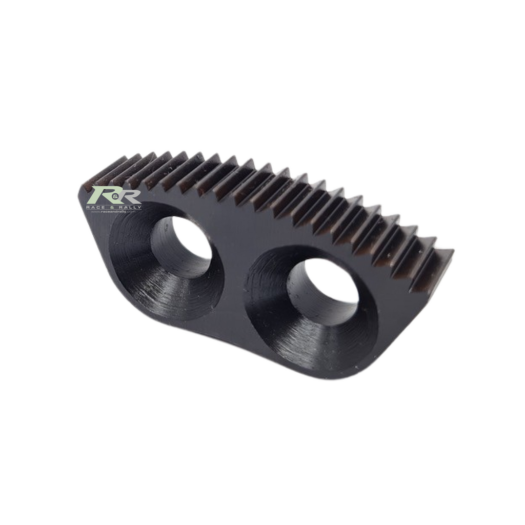 Handbrake ratchet rack