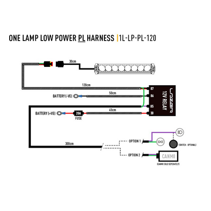 1L-LP-PL-120 - Wiring Diagram