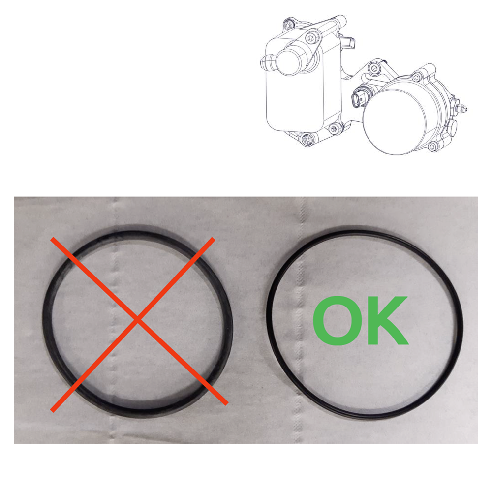 2013 - Oil filter cover o-ring