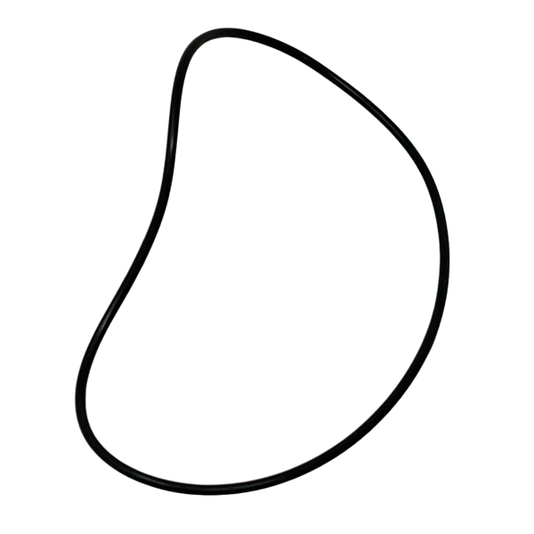 Viton O'Ring Ø102 from Citroën Racing, black rubber seal for automotive use, close-up view of the round O-ring.