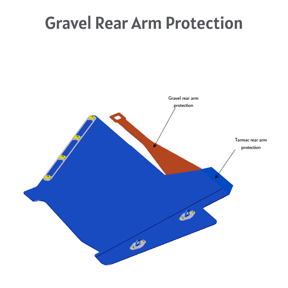 2205 - Gravel rear arm protection