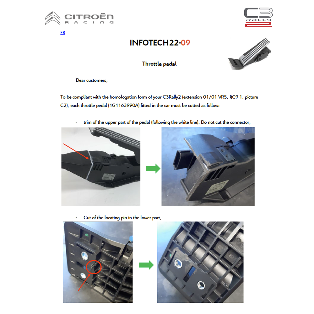 2209 - Throttle Pedal