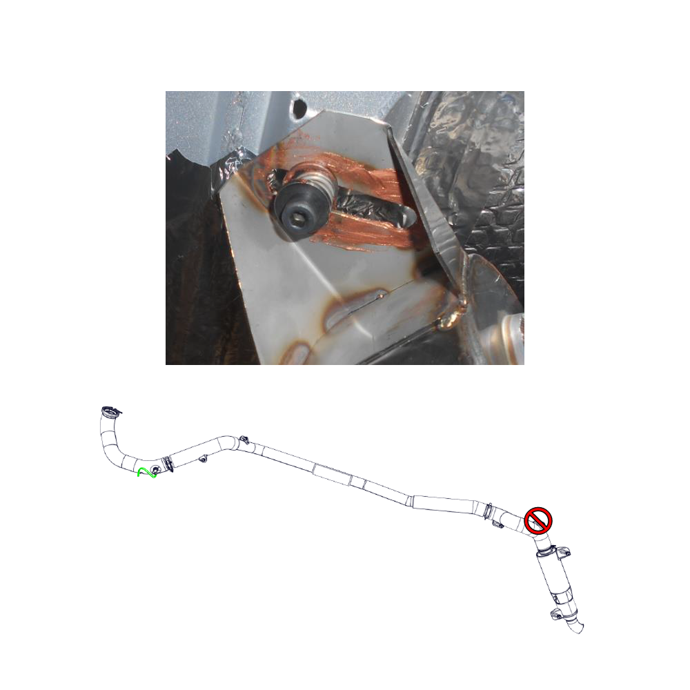 2305 - Exhaust Line Sliding