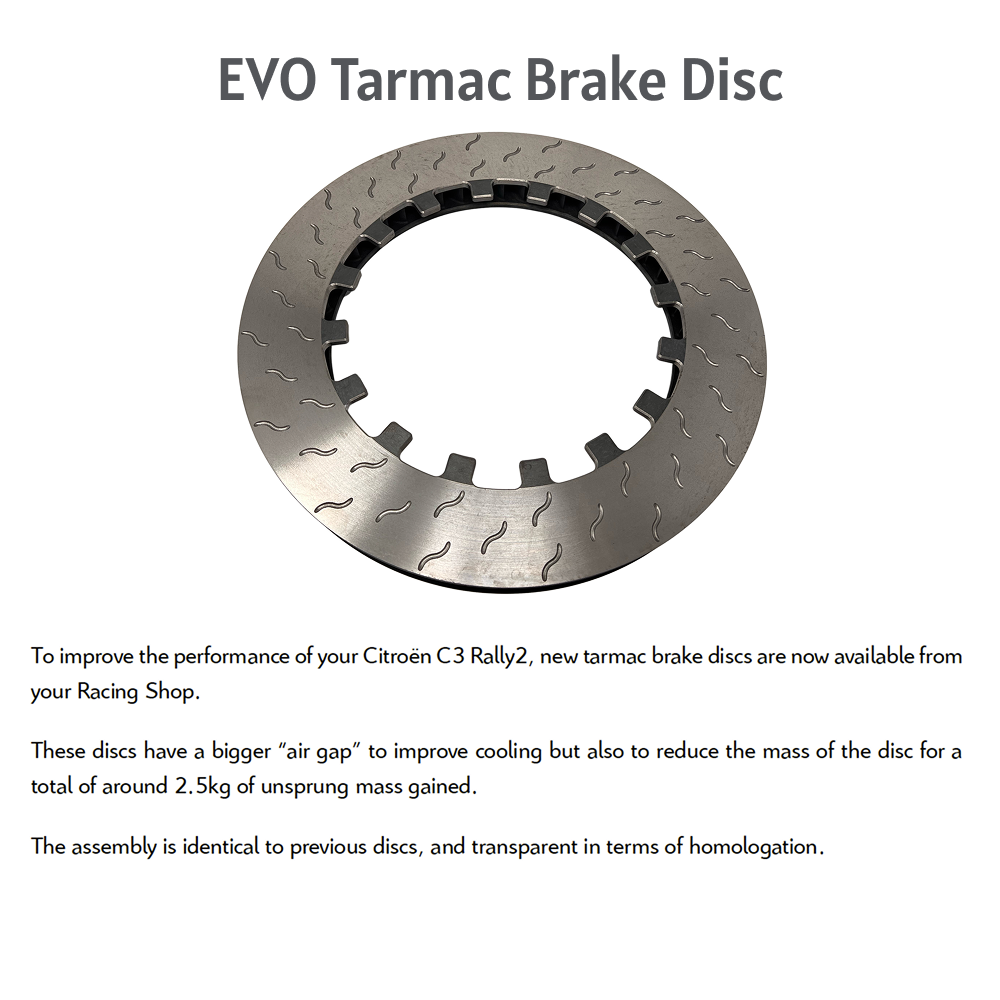 2401 - Evo tarmac brake discs