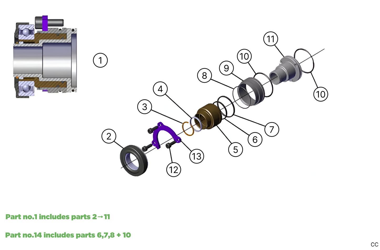 C12 - Slave Cylinder - Race and Rally
