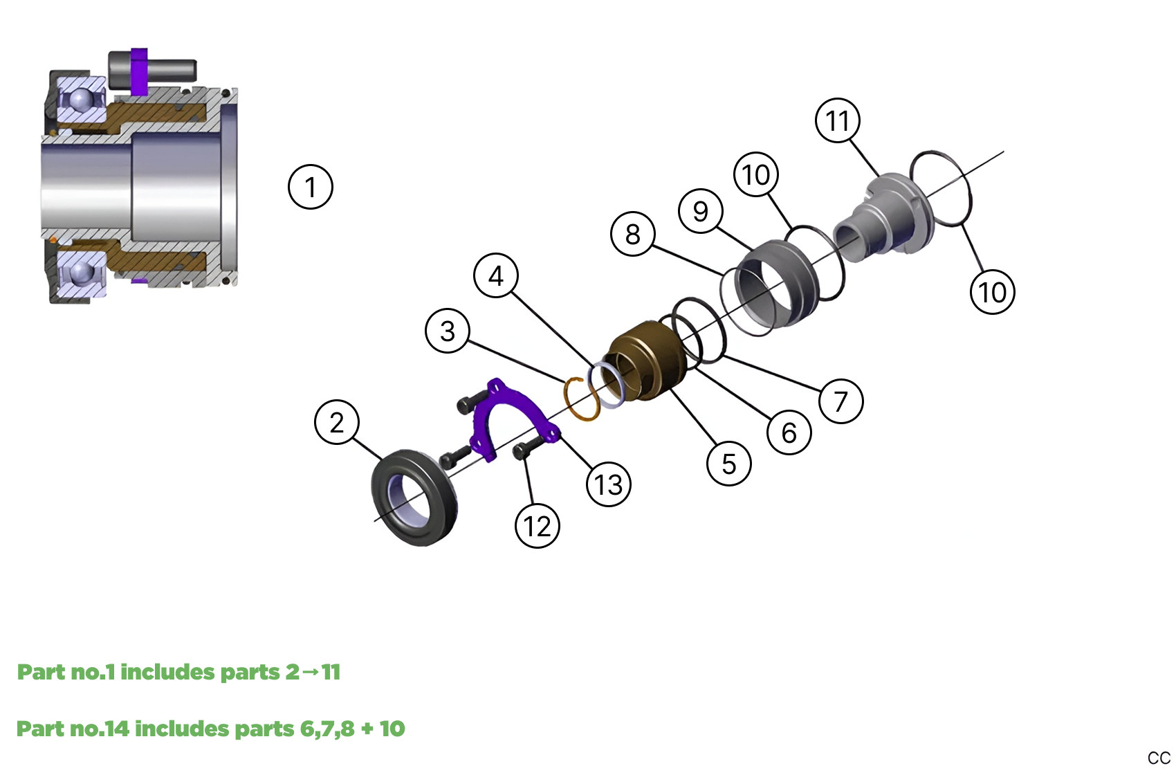 C12 - Slave Cylinder - Race and Rally