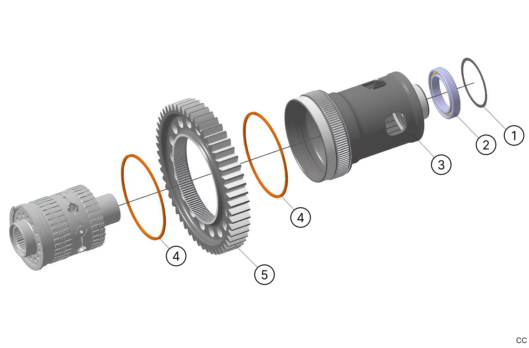C235 - Rear Output Line - Race and Rally