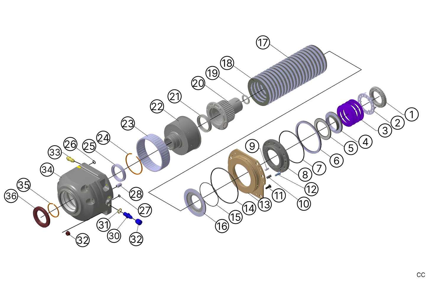 C341 - Disconnect Clutch