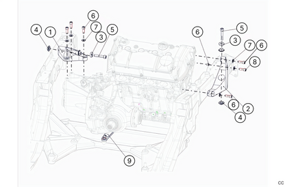 D11 - Engine & Gearbox Mounts - Race and Rally