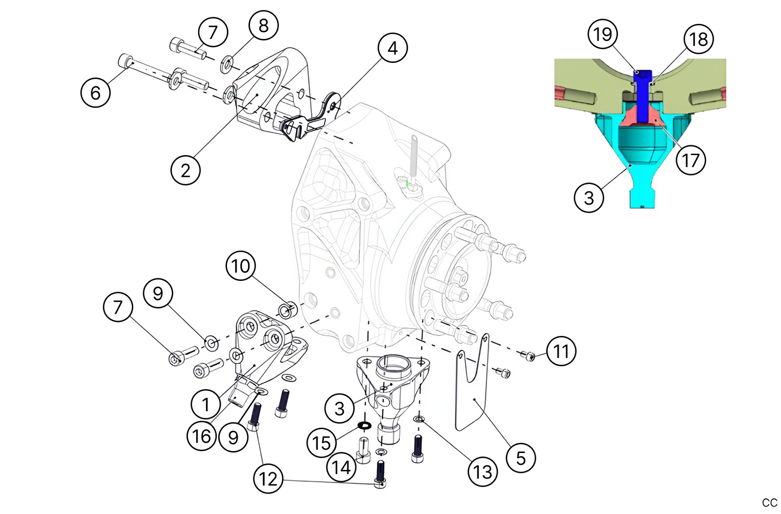 E24 - Rear Upright Tarmac
