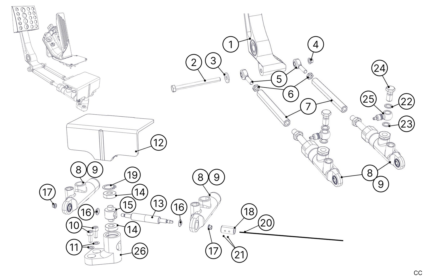 G11 - Pedal Box - EVO