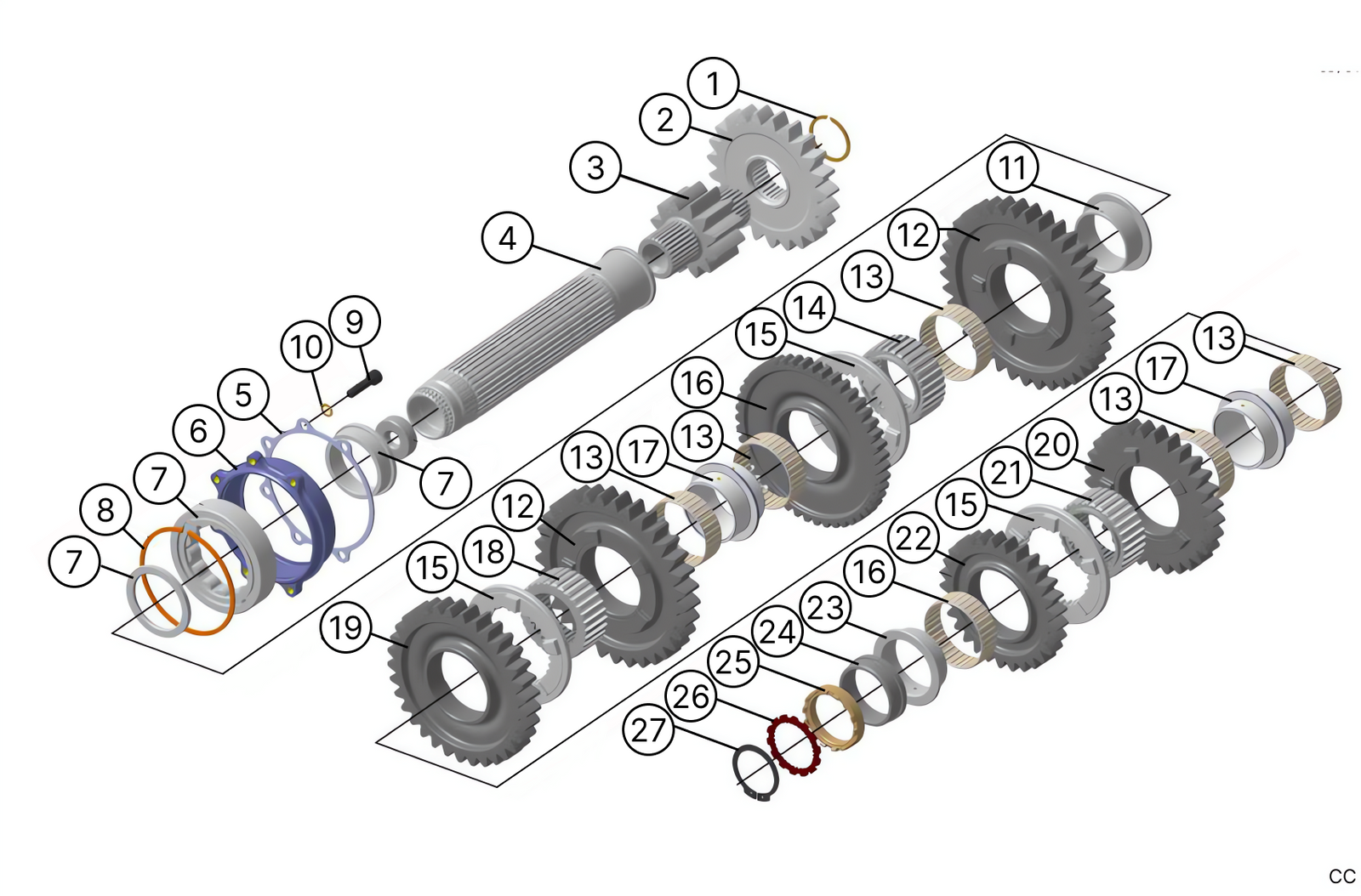 C232 - Secondary Line - Race and Rally