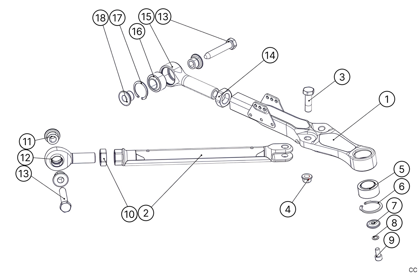 E12 - Front Wishbone