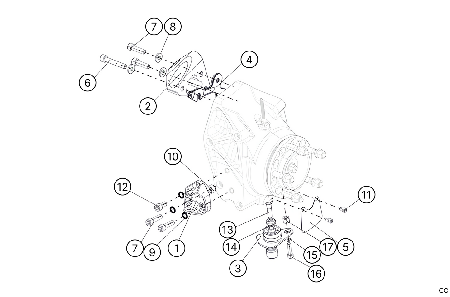 E13 - Front Upright - Gravel