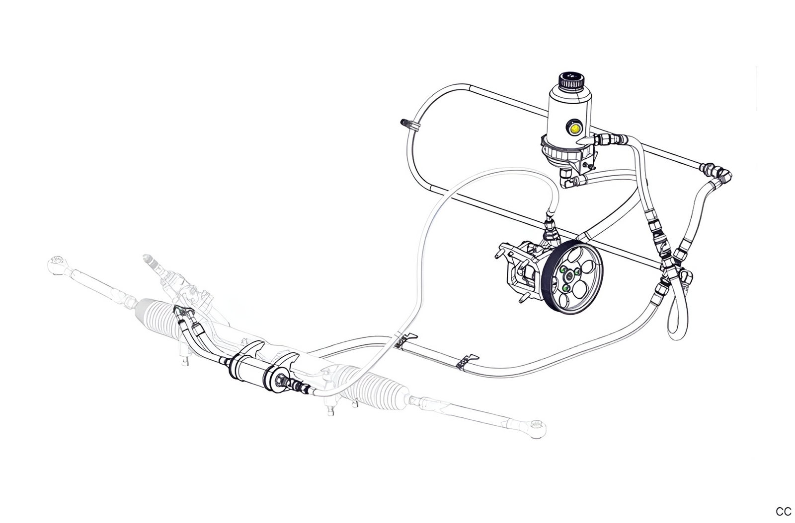 E42 - Power Steering Pump