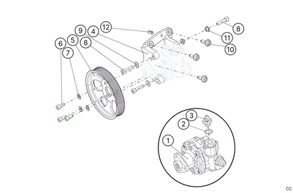 E42 - Power Steering Pump