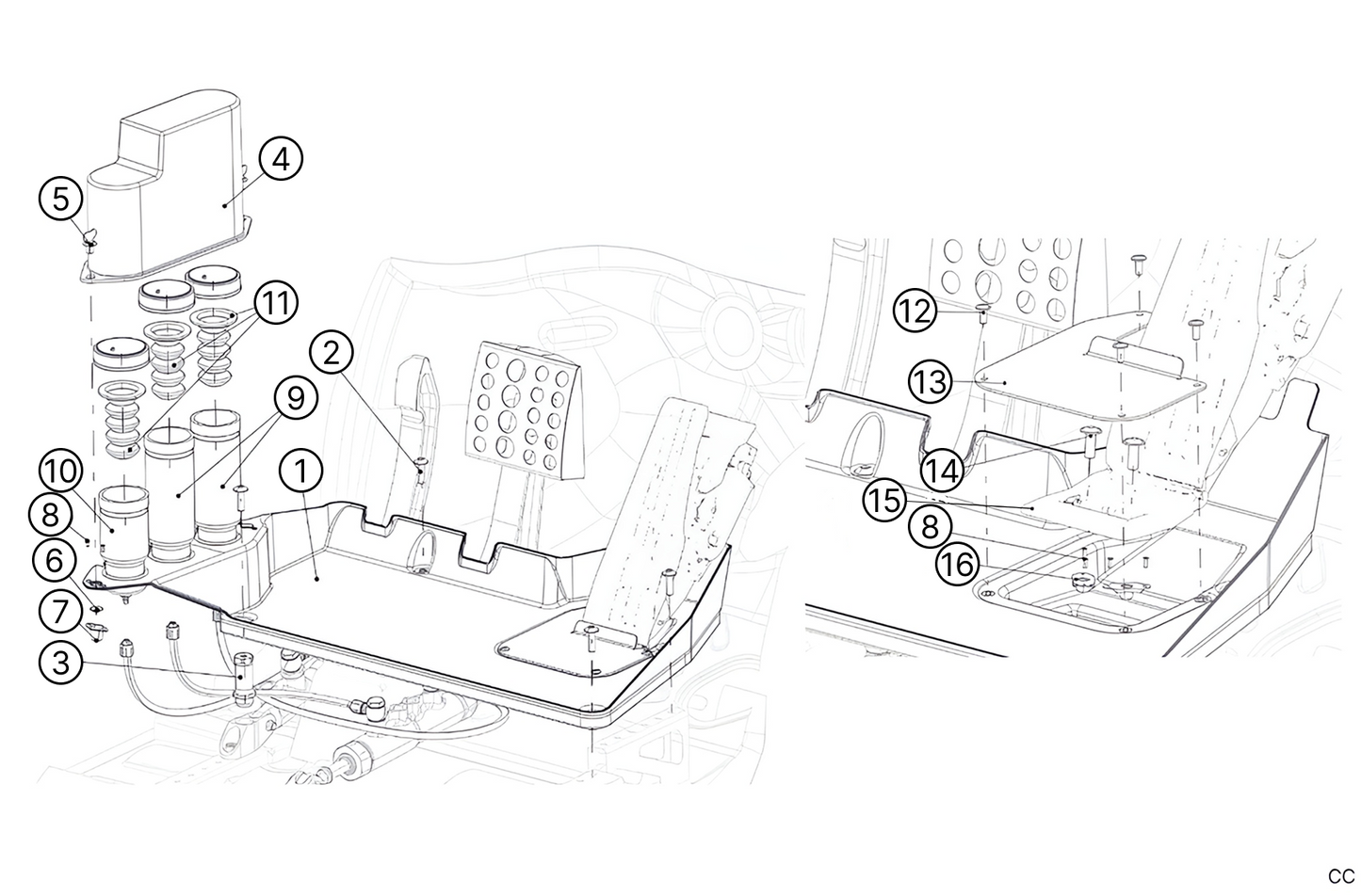 G11 - Pedal Box - Non-EVO