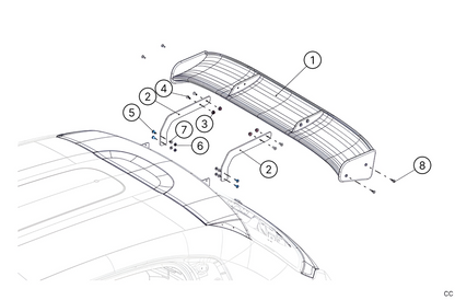 K7C - Tailgate & Spoiler