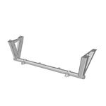 Lower radiator support crossmember