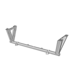 Lower radiator support crossmember