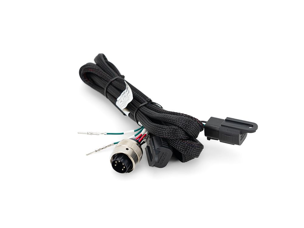 Two-Lamp Harness Kit with ITT Connector (4-Pin, Deutsch DT, 12V) - Race and Rally
