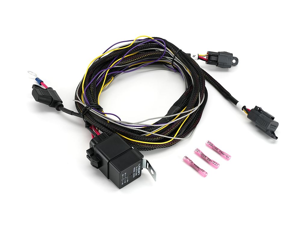 Two-Lamp Wiring Kit (4-Pin, Deutsch, 12V) - for Carbon Yellow Dip