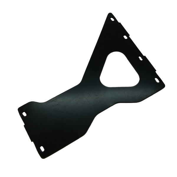 Radiator air duct intermediate wall