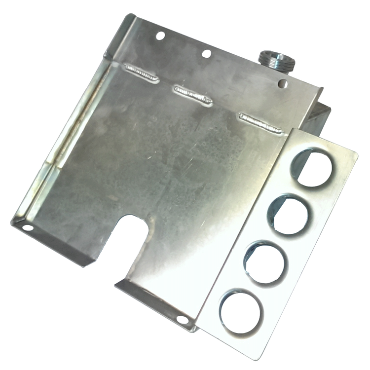 Washer reservoir/codriver foot rest FIA