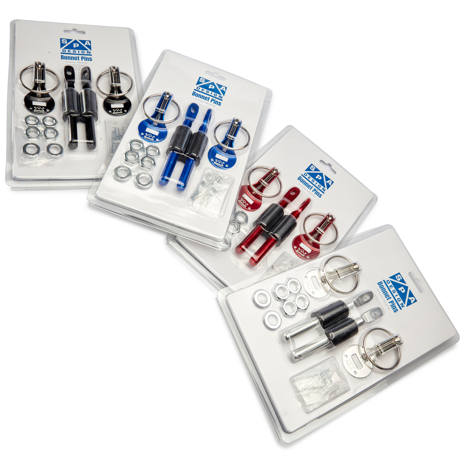 SPA Design Bonnet Pins