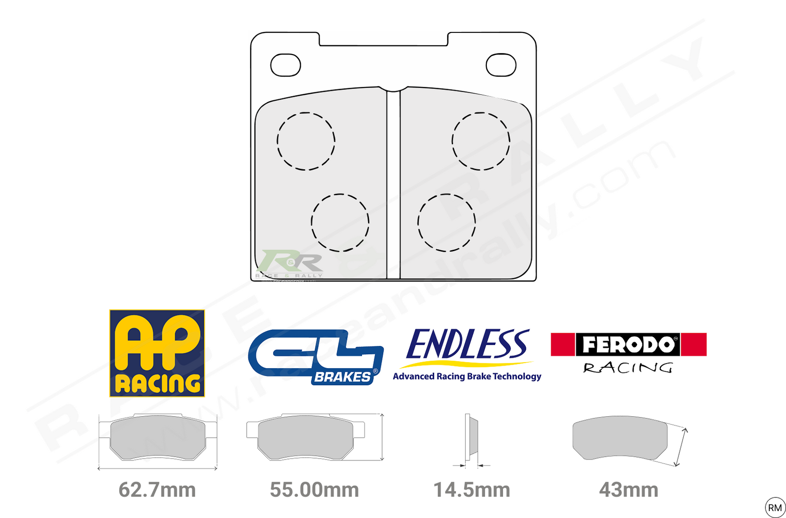Rear Brake Pad Options