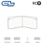 5005 W50 T16 - RC9 Brake Pads