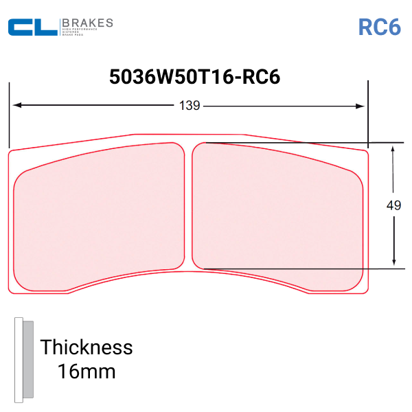 Brake Pad Options (4WD) - Race and Rally