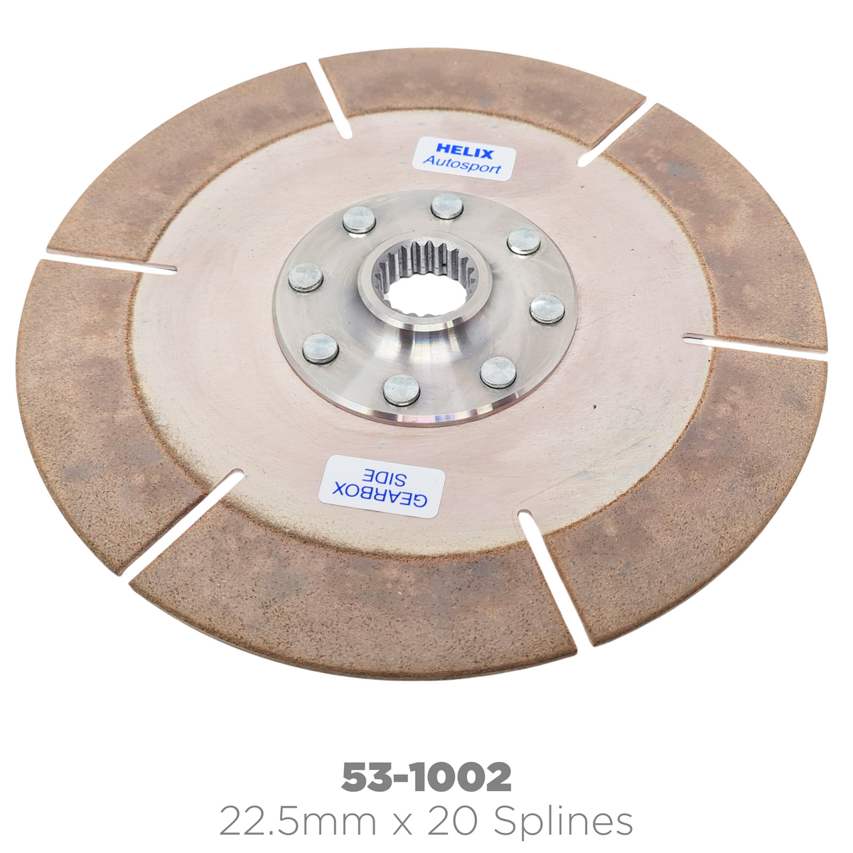 53-1000 - 6 Paddle Sintered 'Outer' Clutch Disc (Ø184mm x 2.66mm)